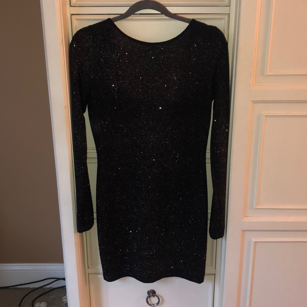 Black Sparkly Dress